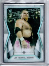 2020 Topps WWE Transcendent Collection JIM The Anvil NEIDHART Silver Framed /50