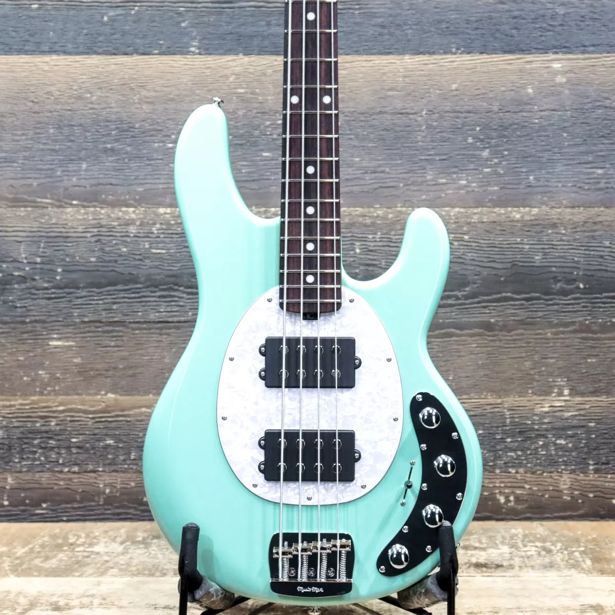 Ernie Ball Music Man StingRay Special HH Laguna Green 4-String El
