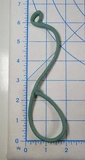 Hasbro Green Snake Whip Weapon Prop Fodder 6" 1/12 Scale Mighty Morphin Snizzard