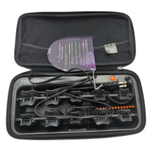 TopStyler by Instyler Heated Ceramic Styling Shell Curlers Roller w/ Case DVD