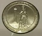 2013 Perry's Victory Ohio D America the Beautiful Quarter - BU - Uncirculated