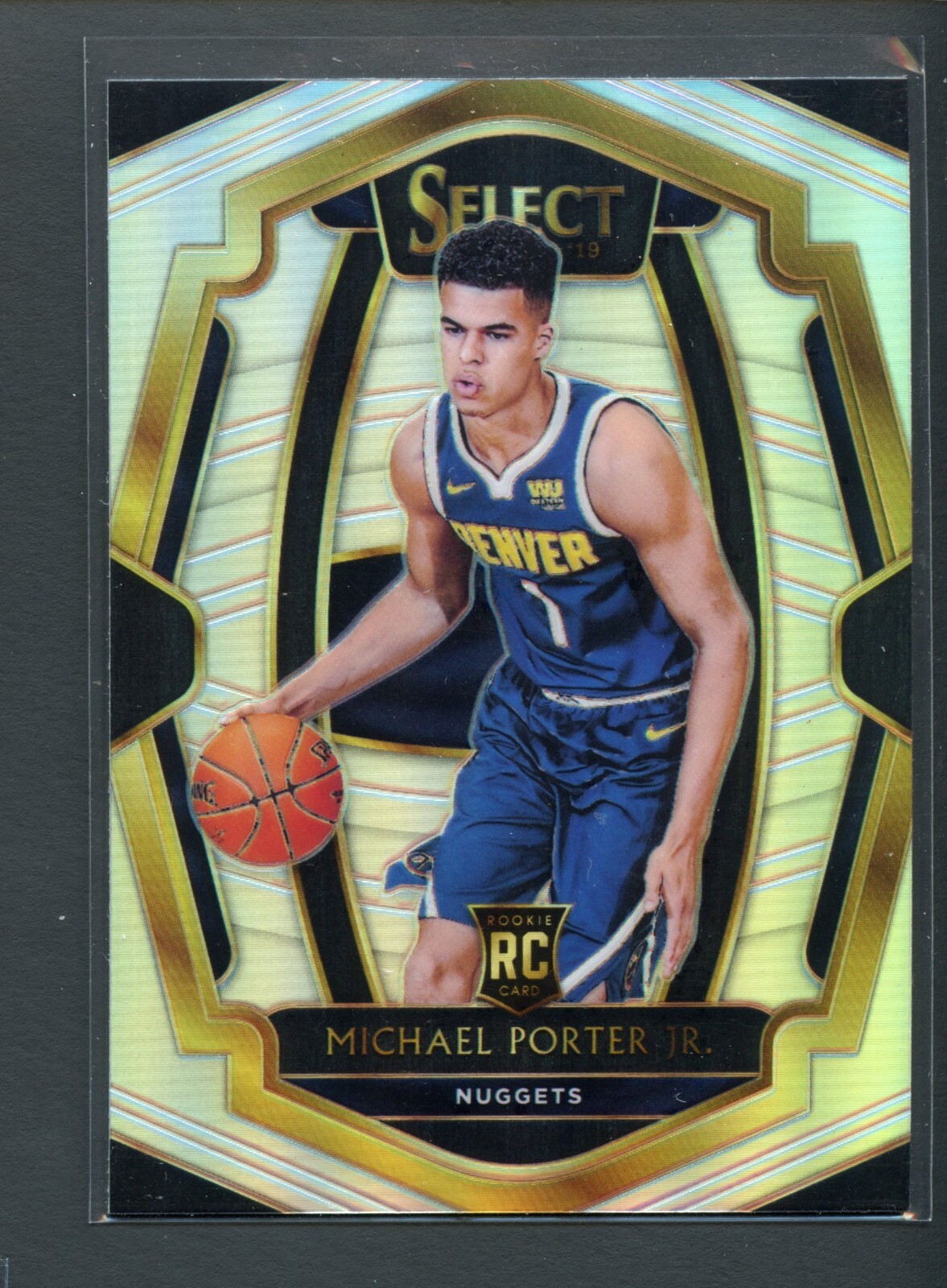 2018 Panini Select Premier Level Silver Prizm Michael Porter Jr #134 Rookie RC