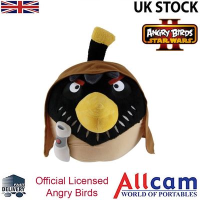 Angry Birds Star Wars II großes 8 Zoll Kuscheltier / weiches Plüschtier - Obi-Wan