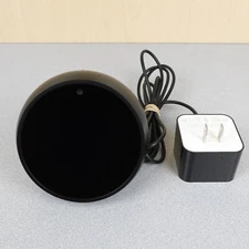 Amazon Echo Spot VN94DQ Smart Alarm Clock W/ Alexa 2.5" Display W/ Adapter