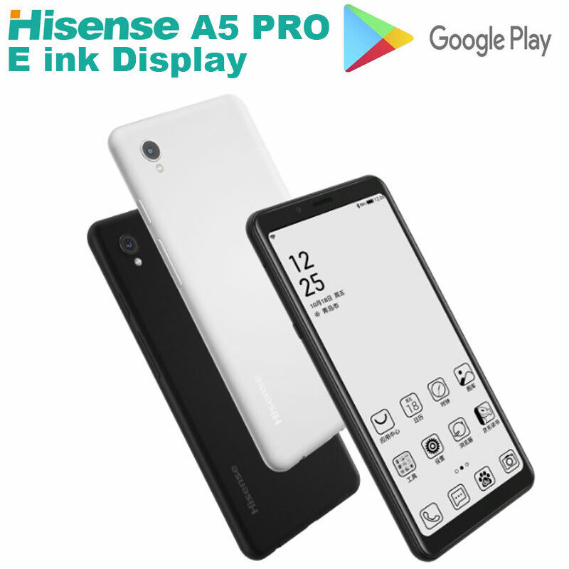 The Price of Hisense A5 PRO E Ink Screen 4G LTE Reading Smartphone Android Phone Google Play | Google Pixel Phone