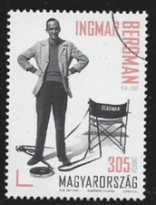 HUNGARY-2018. SPECIMEN - Birth Centenary of Ingmar Bergman / Film Director