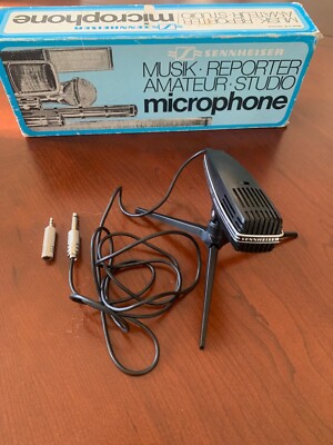 Vintage Rare Sennheiser MD 412 Tested Works | eBay