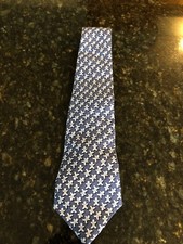Vineyard Vines Boys Gingerman Navy Tie, 100 Silk, NWT