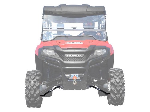 SuperATV High Clearance A-Arms for Honda Pioneer 700 / 700 4 (2014+) - BLACK - Picture 3 of 3