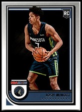 Josh Minott #278 2022-23 NBA Hoops Rookie Timberwolves PUR071X