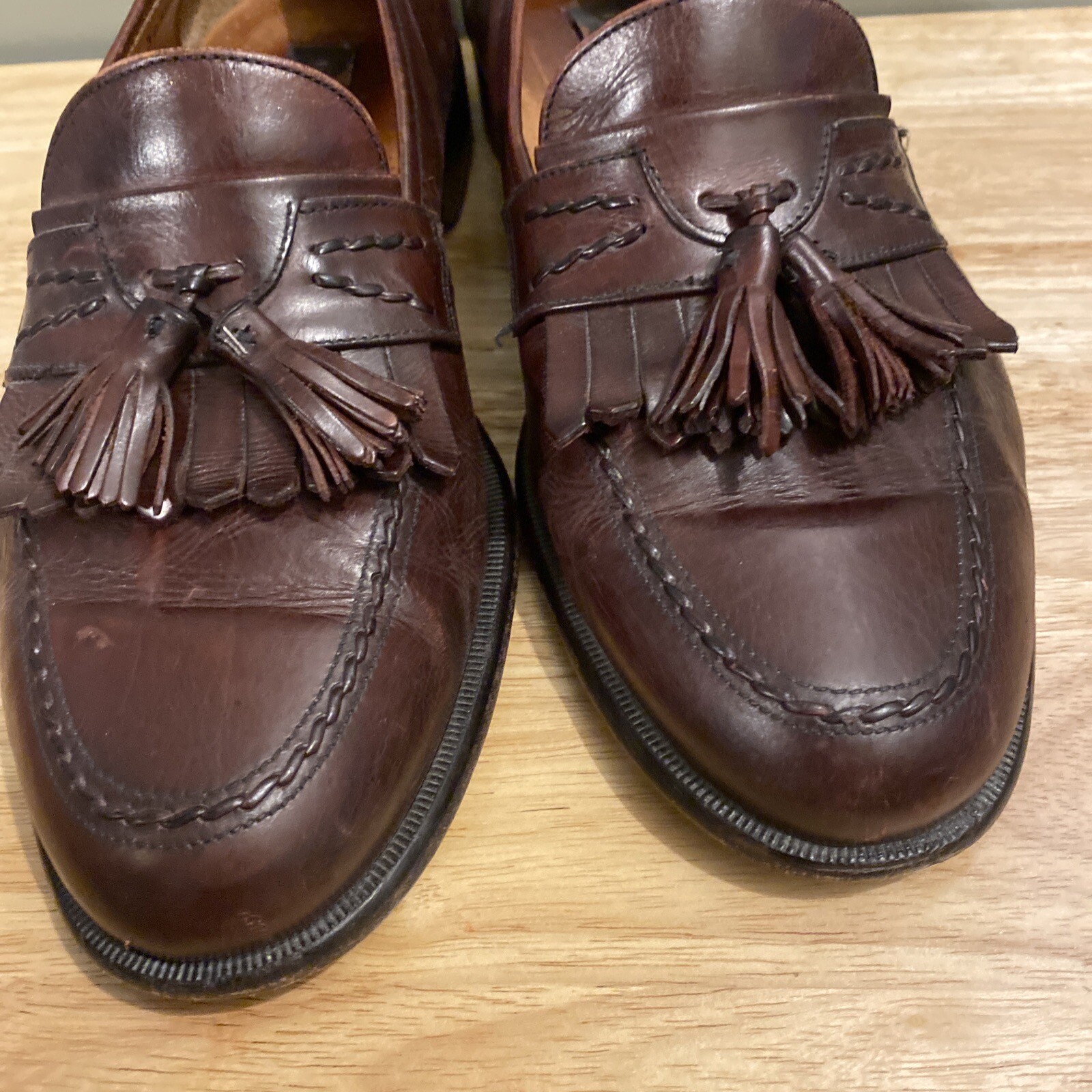 florsheim tassel loafers