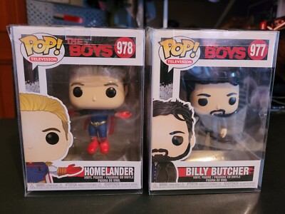 The Boys Homelander And Billy Bucher Funko Pop