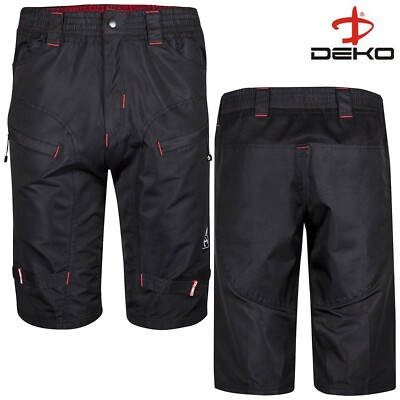 Deko Herren Radfahren Baggy Shorts Mountainbike Sommer Baggy MTB Kurz Neu