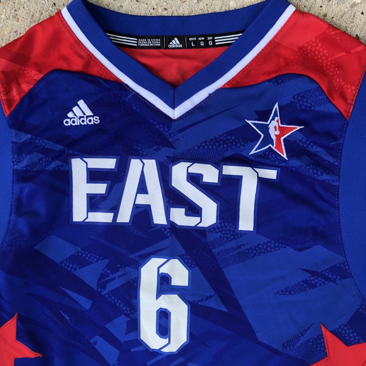 Adidas 2013 All-Star Game East LeBron James #6 Miami Heat Jersey
