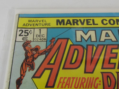 Marvel Adventure Featuring Daredevil #1 - Marvel Comics (1975) bolso y tablero - Imagen 2 de 5