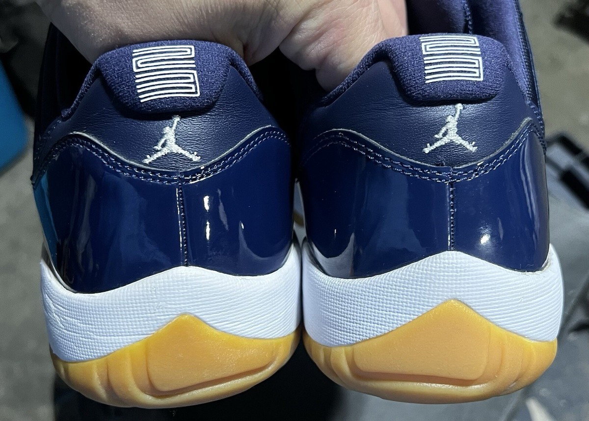 Size 13 - Air Jordan 11 Retro Low Navy Gum | eBay