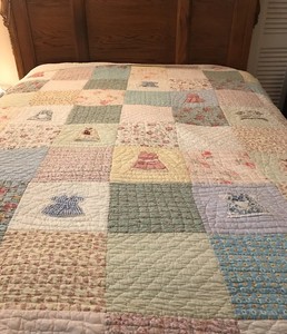 Land Of Nod Cotton Doll Dress Quilt