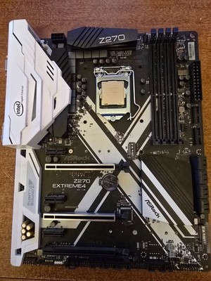 ASRock Z270M Extreme4 LGA1151 Micro-ATX DDR4 Motherboard w/ i7-7700 3.6GHz CPU