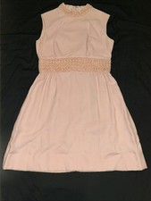 Unbranded Vintage Women’s Size 9 Dress Pink Sleeveless A49