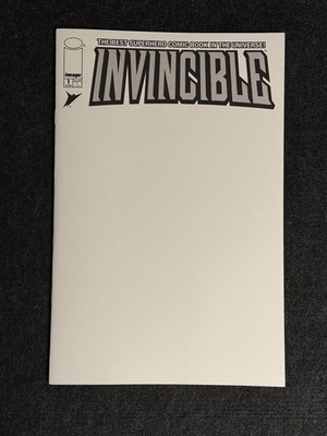 Invincible #1 Facsimile Edition Blank Sketch Variant Image Comics 2026 NM