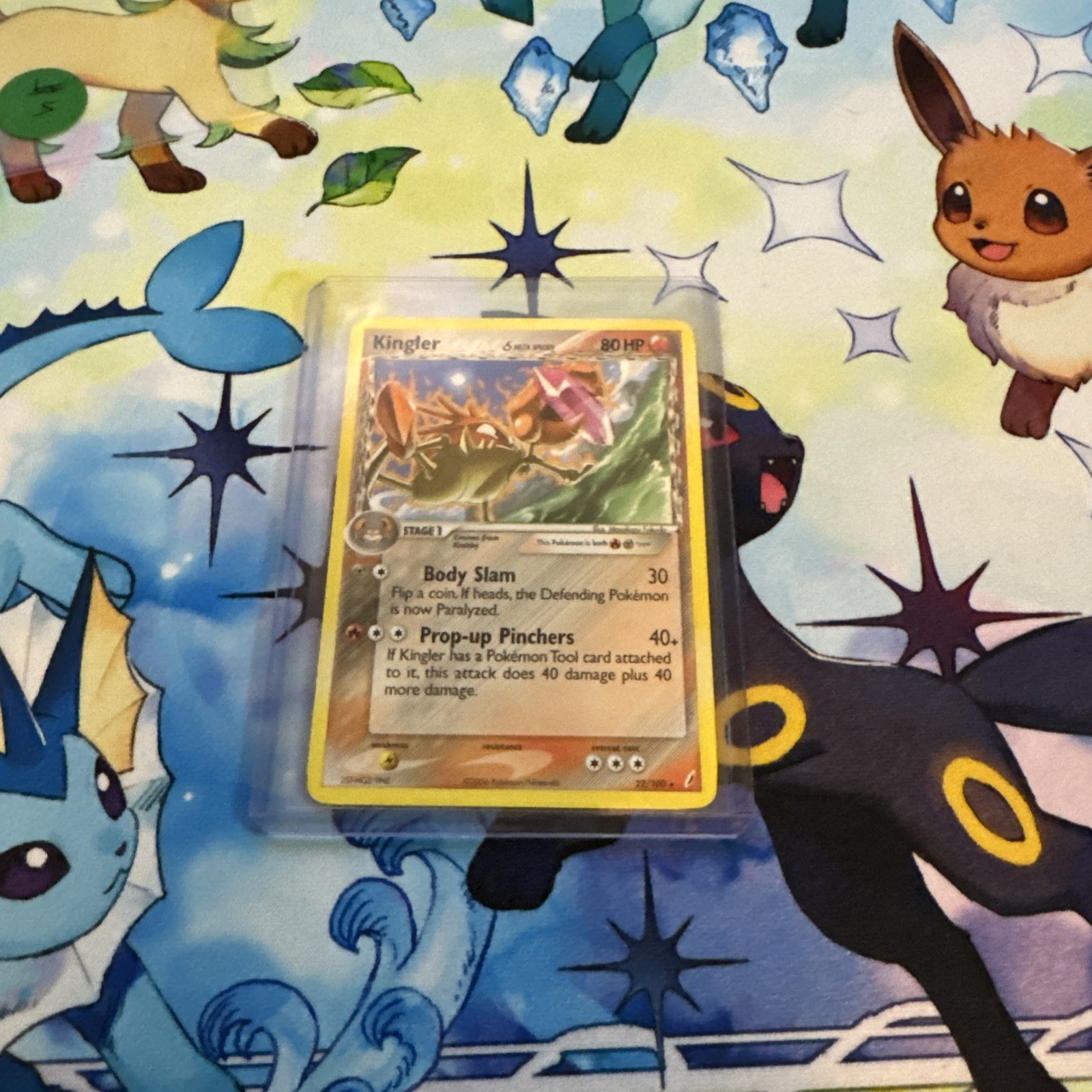 Pokemon TCG Kingler 22/100 Crystal Guardians Non Holo NM