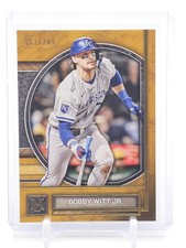 BOBBY WITT JR 2025 TOPPS MUSEUM COLLECTION BASEBALL GOLD /249 #65 ROYALS Q0027