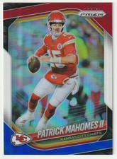 2025 Panini Prizm Patrick Mahomes II #26 Red White Blue Prizm
