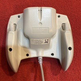 Sega Dreamcast Clear Blue Controller HKT-7700 with Blue VMU - TESTED!