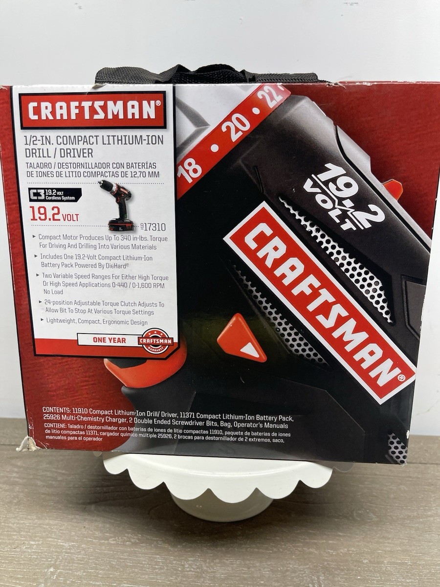 Lithium Ion Craftsman Volt Drill Replacement For Craftsman IP - Main Image