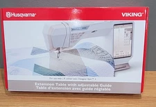 Husqvarna Viking  Extension Table With Adjustable Guide -Designer  Epic 3 - New 