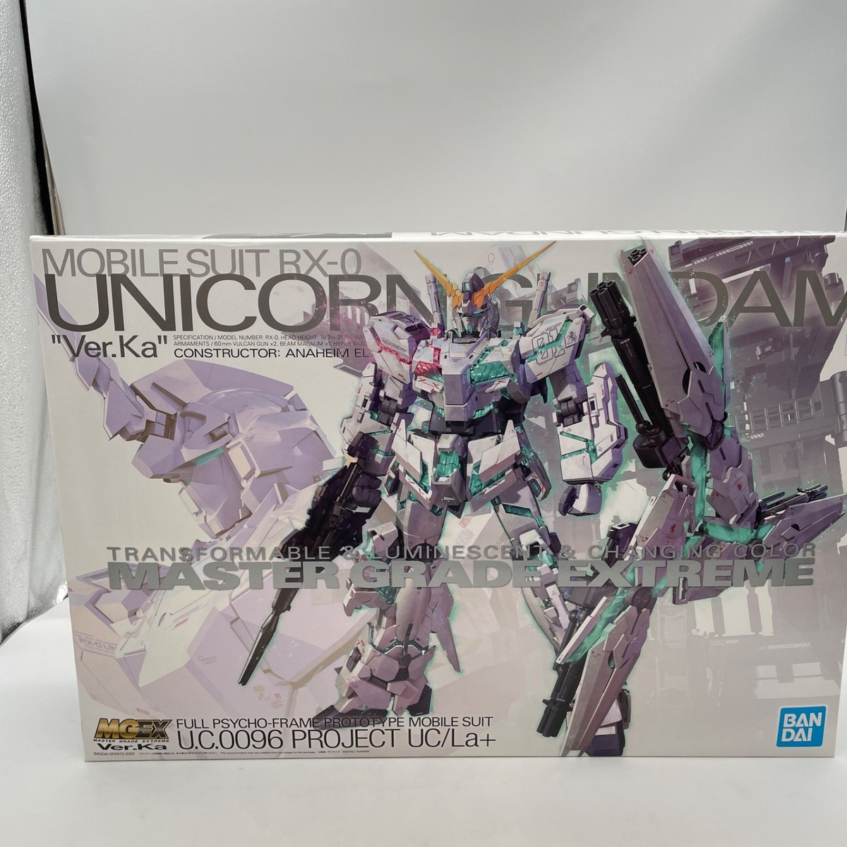 MGEX 1/100 ユニコーンガンダム Ver.Ka 機動戦士ガンダムUC MGEX 1/100 UNICORN GUNDAM Ver.Ka｜BANDAI HOBBY SITE