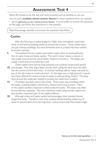 CGP Books - New 11 CEM Verbal Reasoning Practice Book Assessment Te - O245z - Picture 6 of 9