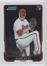 2012 Bowman Draft Chrome Wade Miley #15 7k6