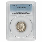 1935S Buffalo Nickel 5C PCGS MS 65