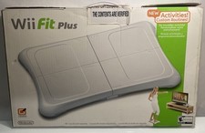 New Nintendo Wii Fit Plus Balance Board Game Original Box Aerobics Training Yoga