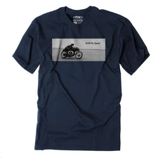 Factory Effex RNG Built For Speed T-Shirt - 22-87848 Heather Navy 2XL