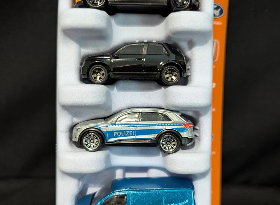 MATCHBOX CUSTOM MBX ELECTRIC DRIVERS 5 PACK. MACH-E HONDA E TWIZY TRANSIT E-TRON - Image 3 of 4