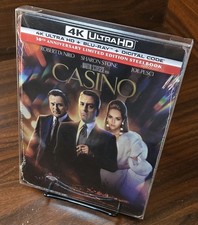 Casino 1995 Steelbook 4K/Blu-ray w/PROTECTIVE SLEEVE-NEW-Free Box Shipping