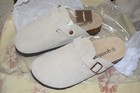 Neu mit Etikett! Qomfort Echt Wildleder Clogs Gr. EU 39 USA Gr. 8 - 8,5 Damenschuhe Slipper’s