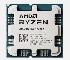 AMD Ryzen 7 7700X Desktop Processor AM5 Socket Used