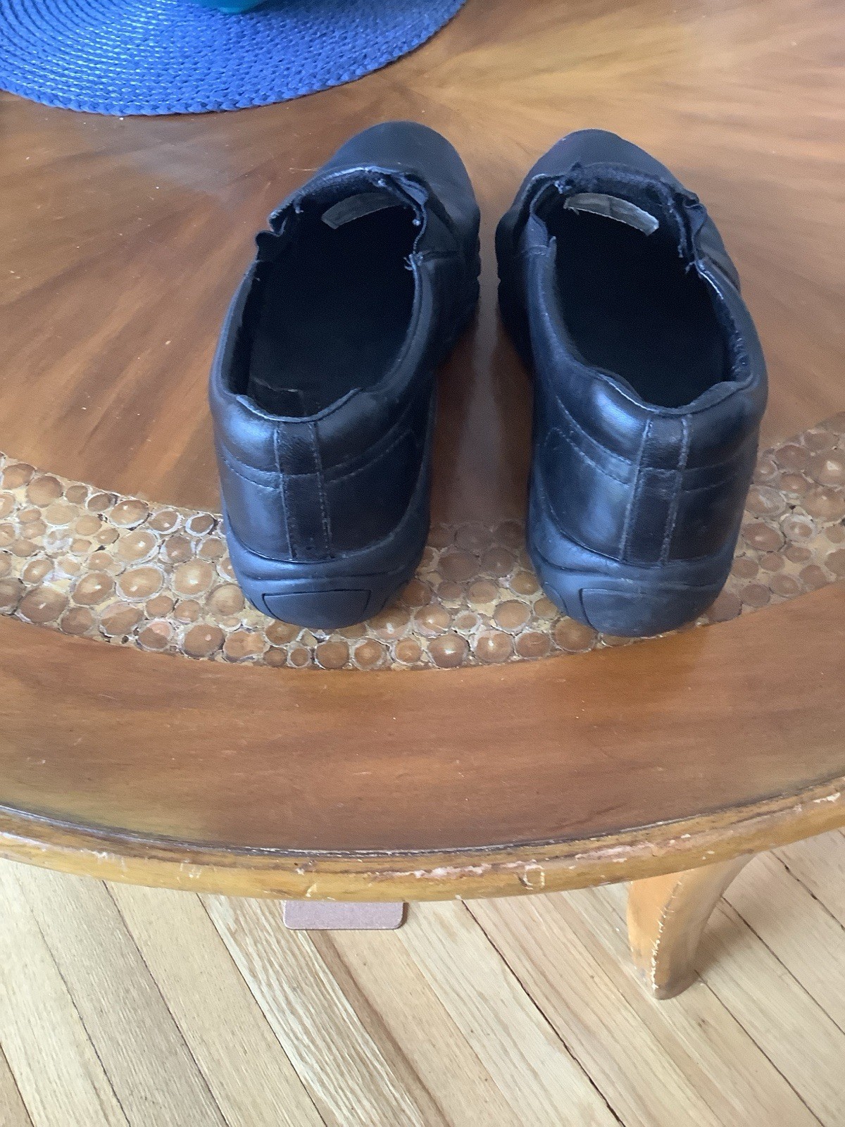 MERRELL Scarpe Murrell Uomo 8.5 Jungle Moc Pelle Sip On Nero