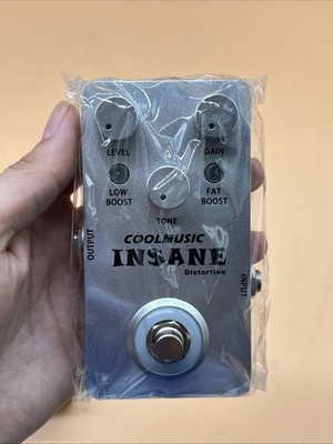 Coolmusic C-DI01 Insane Distortion Pedal Guitar and Bass Effects
