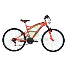 1PZ BICICLETTA 'FULL SUSPENSION' GIRARDENGO 26 COLORI ASSORTITI: