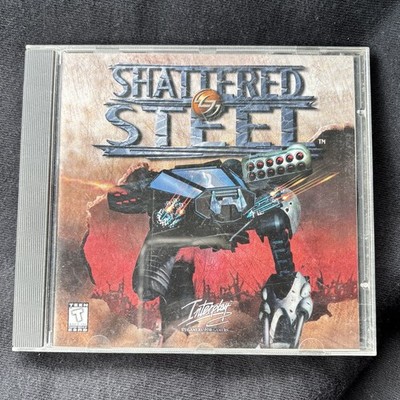 Shattered Steel PC Game 1996 Retro MS-DOS Win 95 Interplay BioWare Mech CD-ROM