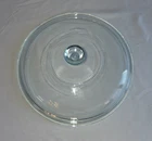 Pyrex Clear Glass Lid Round  Replacement Lid  6-24-c, 8-3/4"