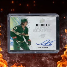 2021-22 Upper Deck SPx Adam Beckman Superscripts Rookie Auto #RSS-AB