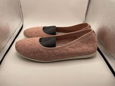 Skechers Air Cooled Memory Foam Cleo Sport Ballet Flats Women Sz 8 Floral Rose