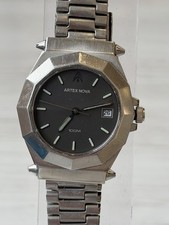 ARTEX NOVA Sapphire 100M Stainless Steel Quartz Miyota Japan Vintage Watch