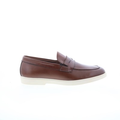 Bruno Magli Ettore BM4ETTB0 Mens Brown Loafers & Slip Ons Penny Shoes