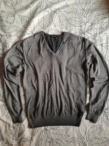 Men Replay Sweater Grey 42 / XL